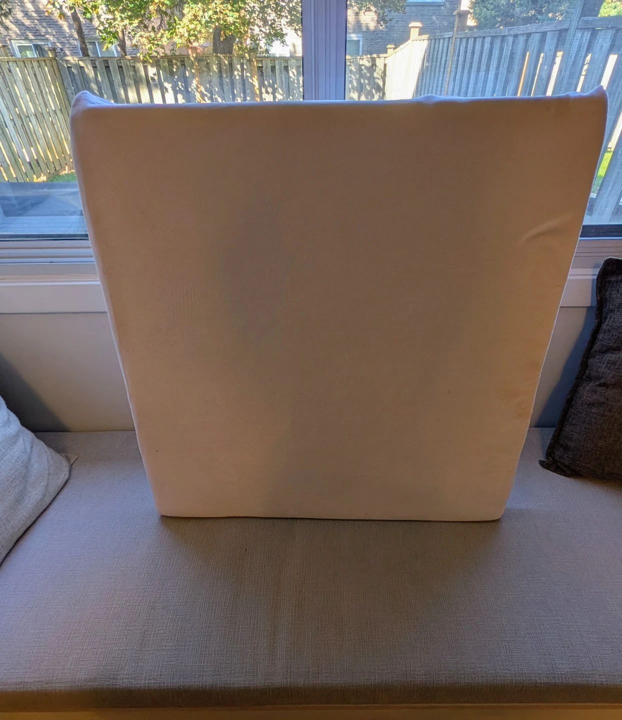 White Wedge Bed Pillow - photo 2