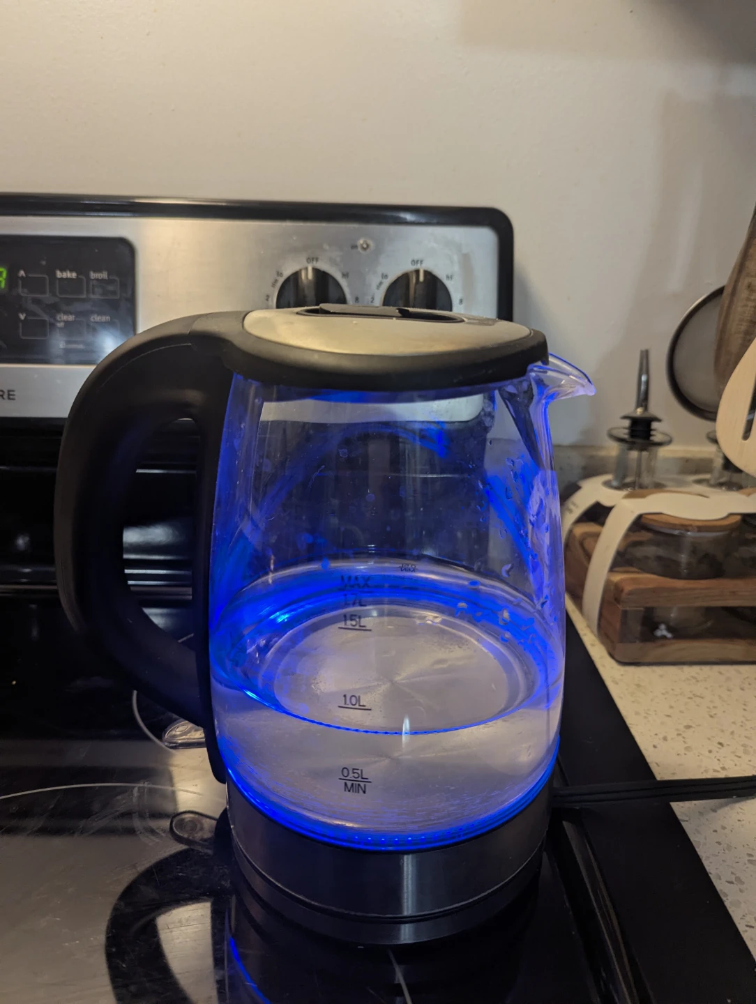 Salton Glass Electric Kettle