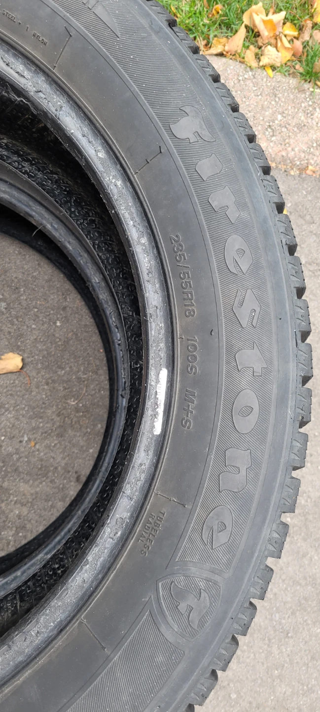 Firestone Winterforce 2 UV Tires - 235/55R18 - photo 2