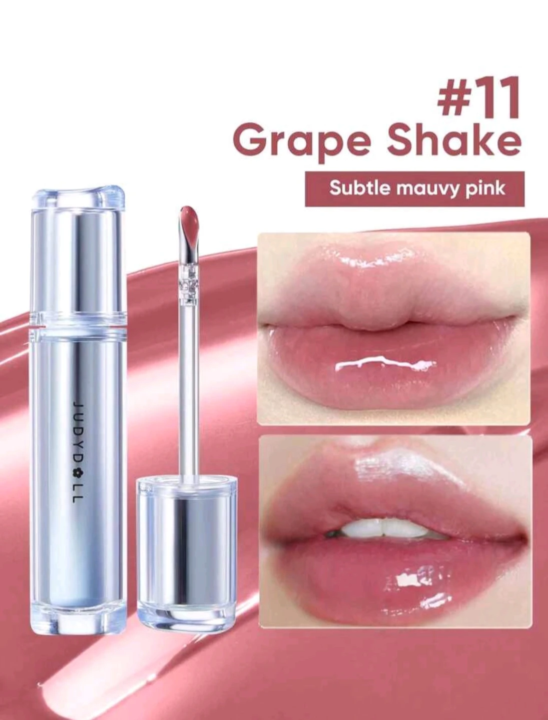 Judydoll Ice Water Lip Gloss - #11 Grape Shake