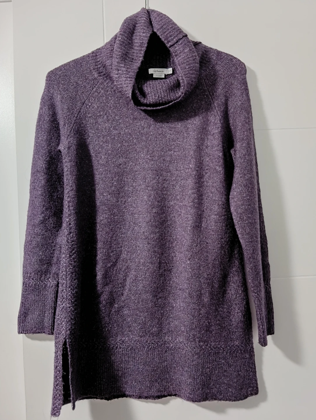 Reitmans Purple Cowl Neck Tunic - photo 4