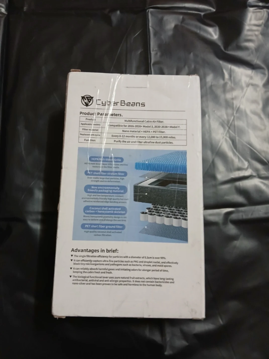 CyberBeans Multifunctional Cabin Air Filter - photo 2