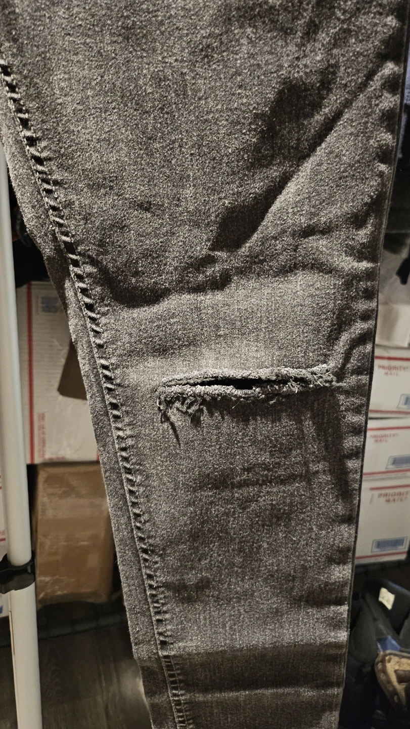 Zara Men's Black Distressed Jeans Size 31 - photo 2