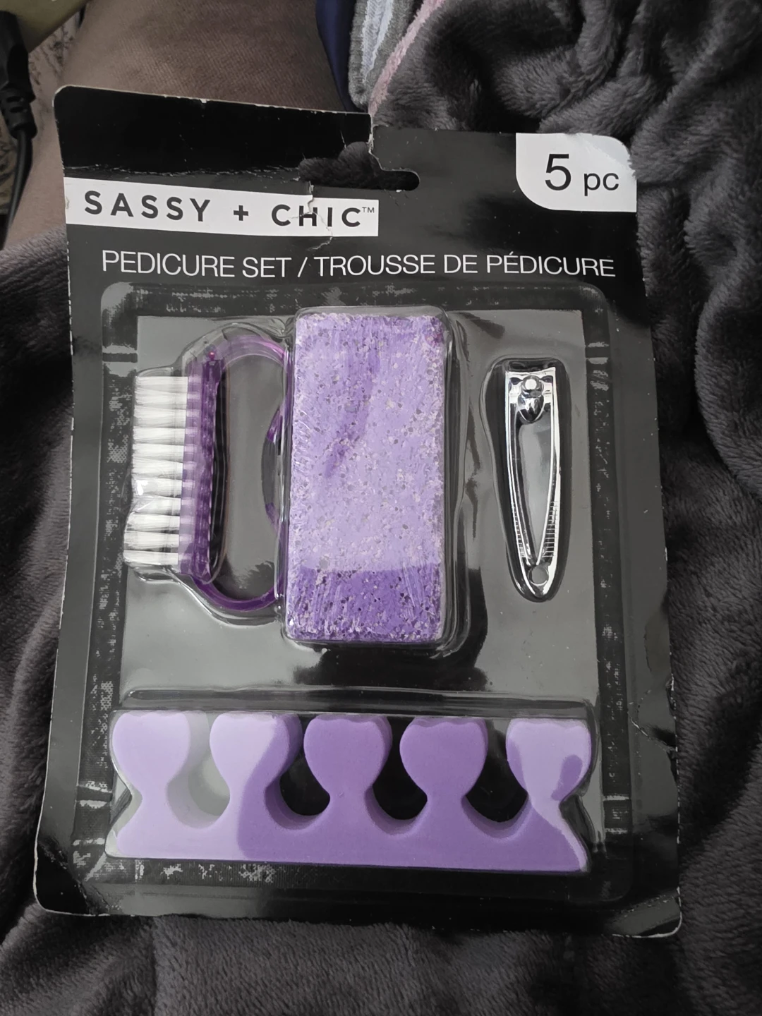 Sassy + Chic 5-Piece Pedicure Set