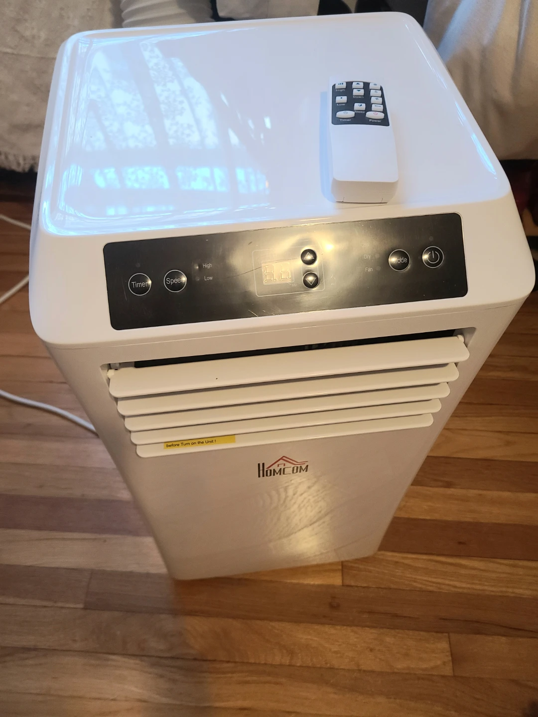 10000BTU Homcom Portable Air Conditioner - photo 2