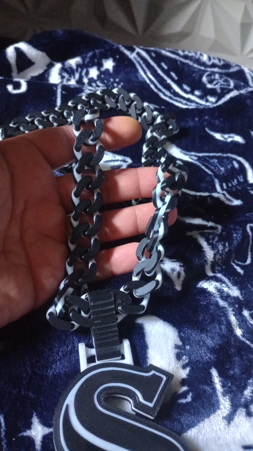 Chicago White Sox 3D Printed Chain Necklace - photo 2