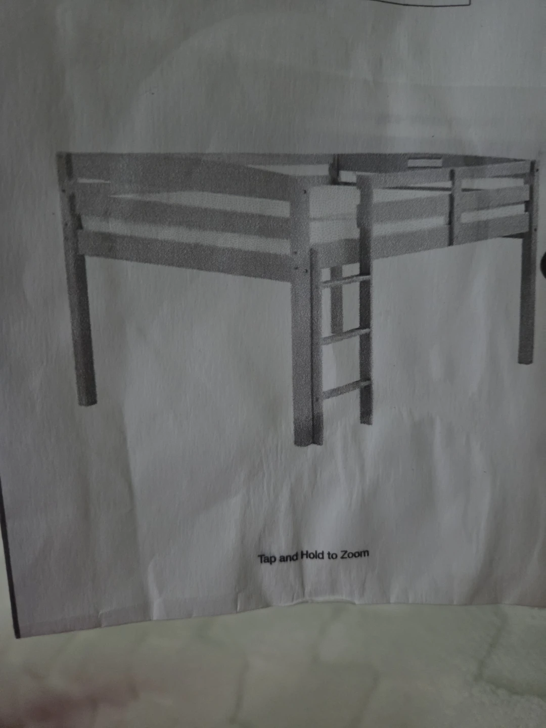Wooden Loft Bed Frame