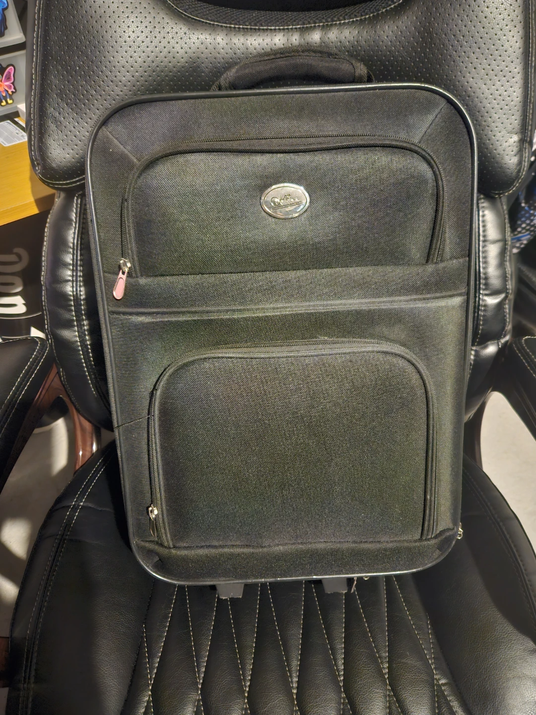 Black Rolling Carry-On Luggage