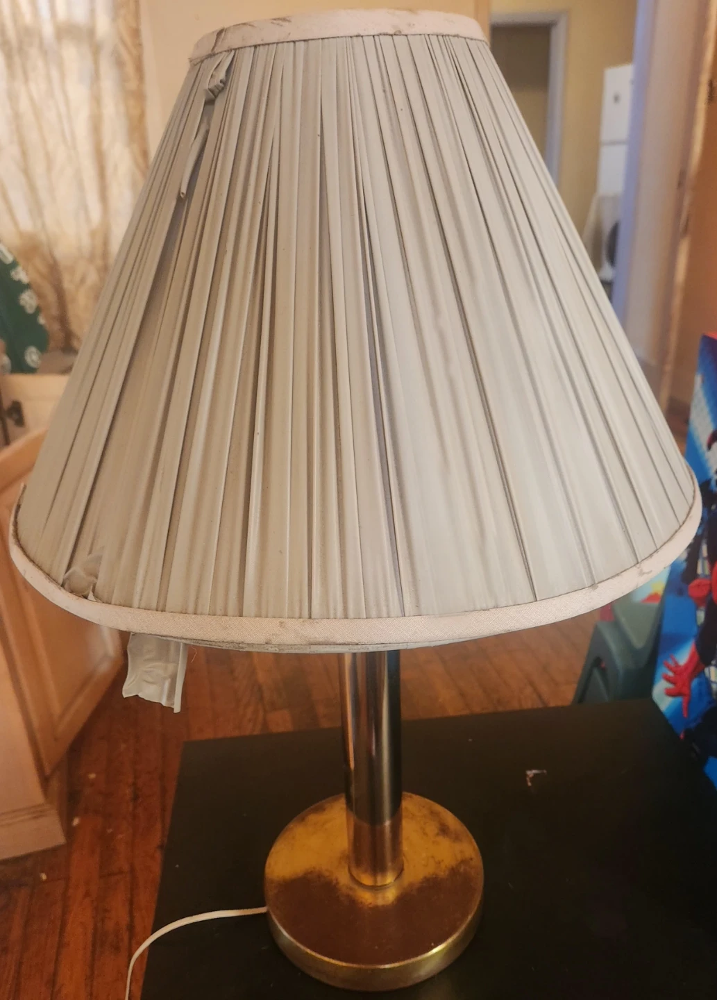 Vintage Brass Table Lamp - photo 3