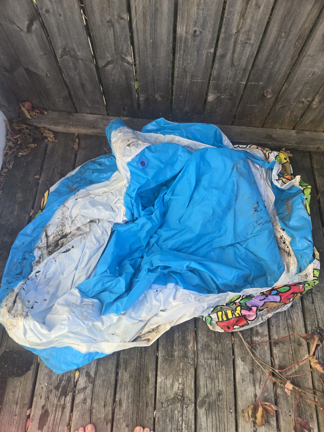 Inflatable kiddie pool