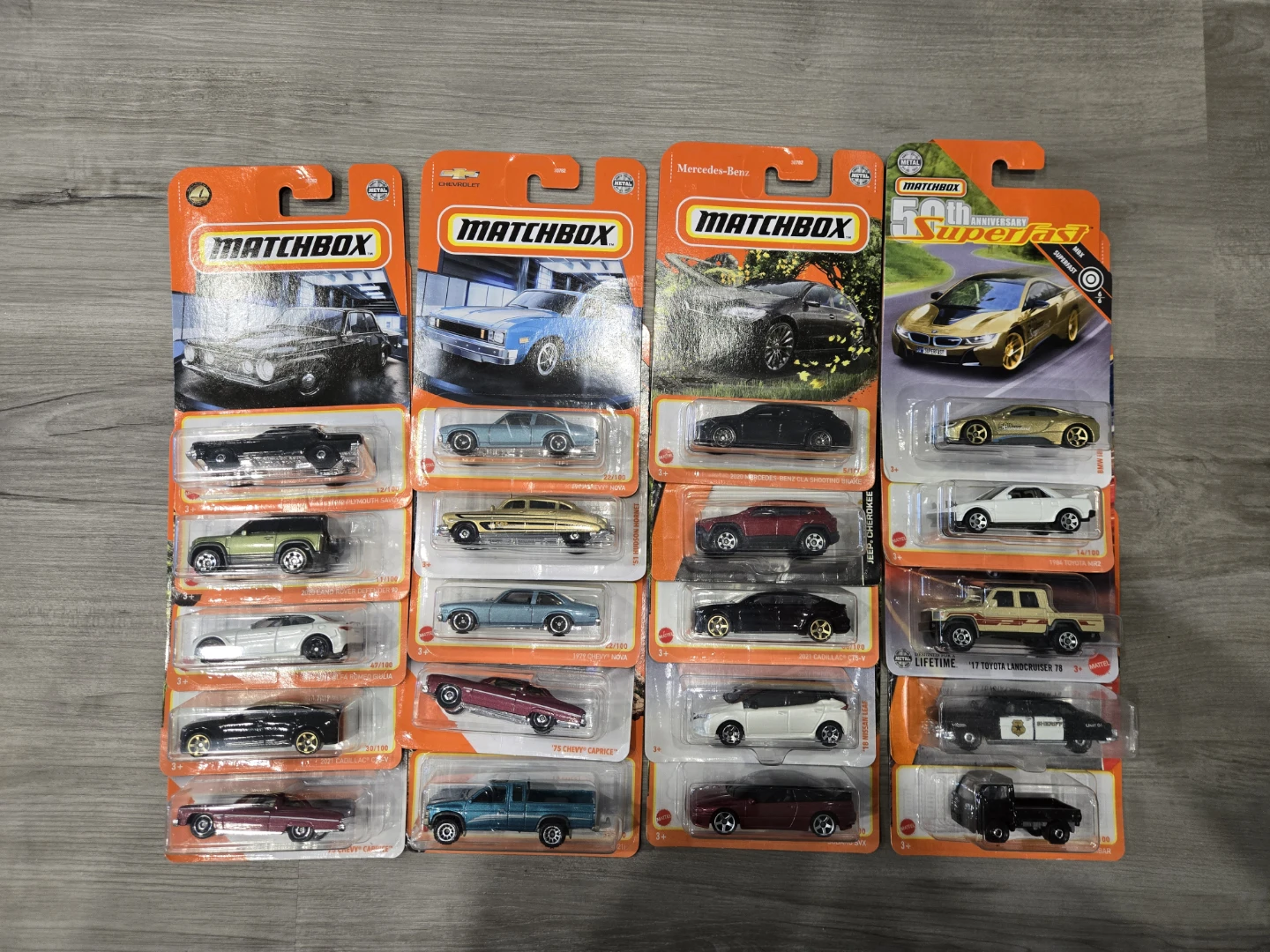 Matchbox 20 cars for $20