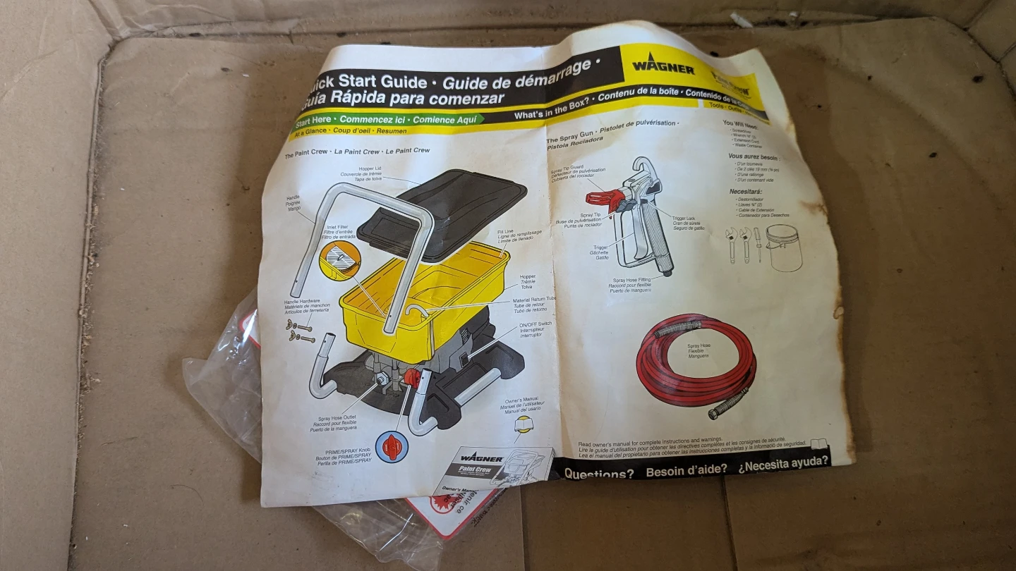 Wagner Paint Crew 770 Airless Paint Sprayer - photo 2