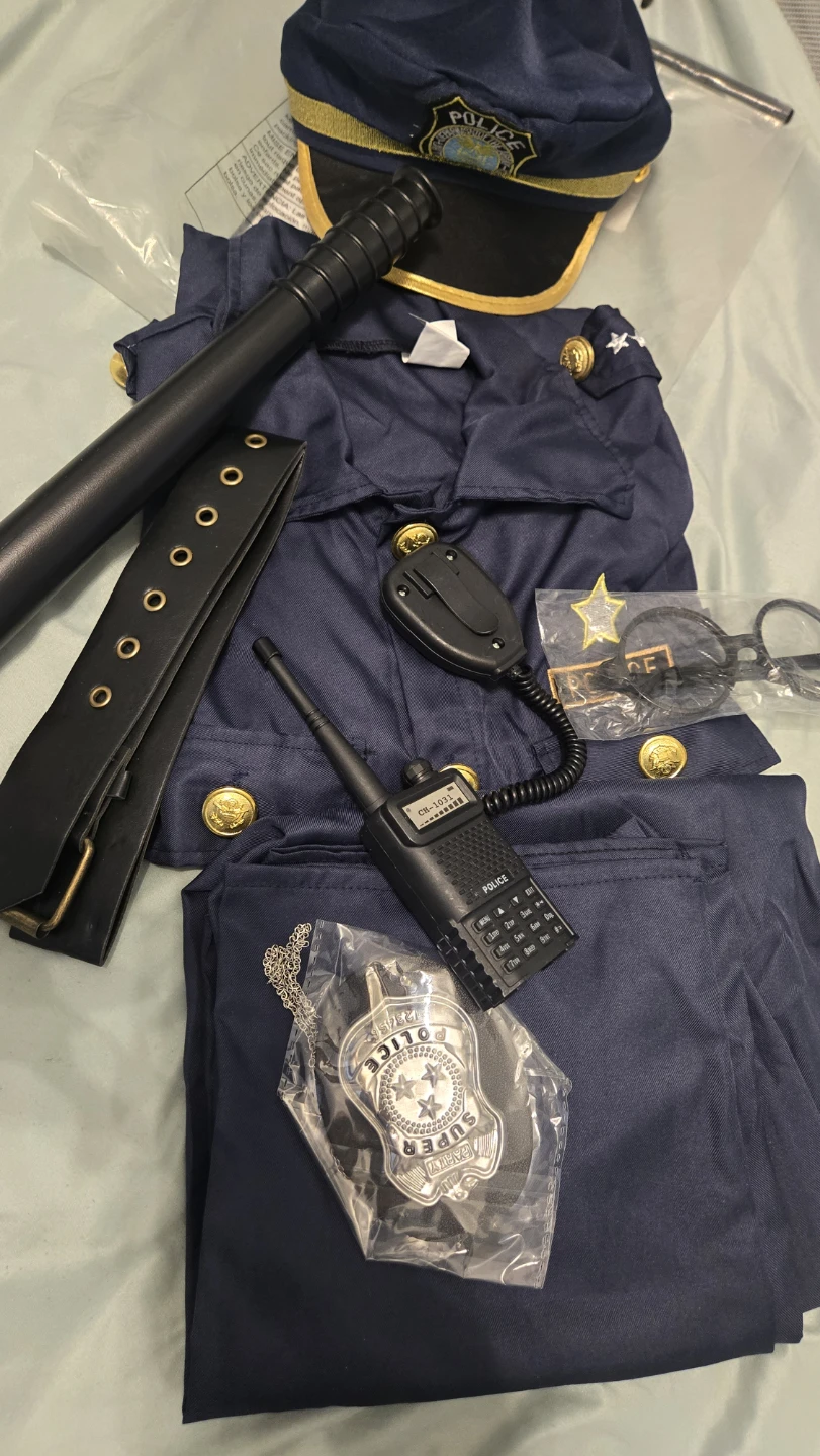 Police Officer Costume for Kids size 130 - photo 4