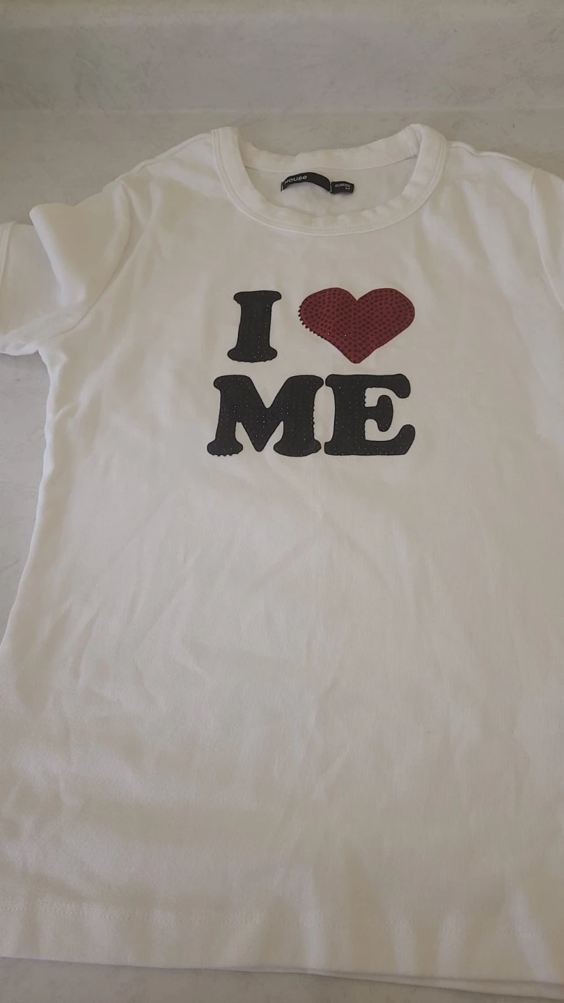 House White I Heart Me T-Shirt