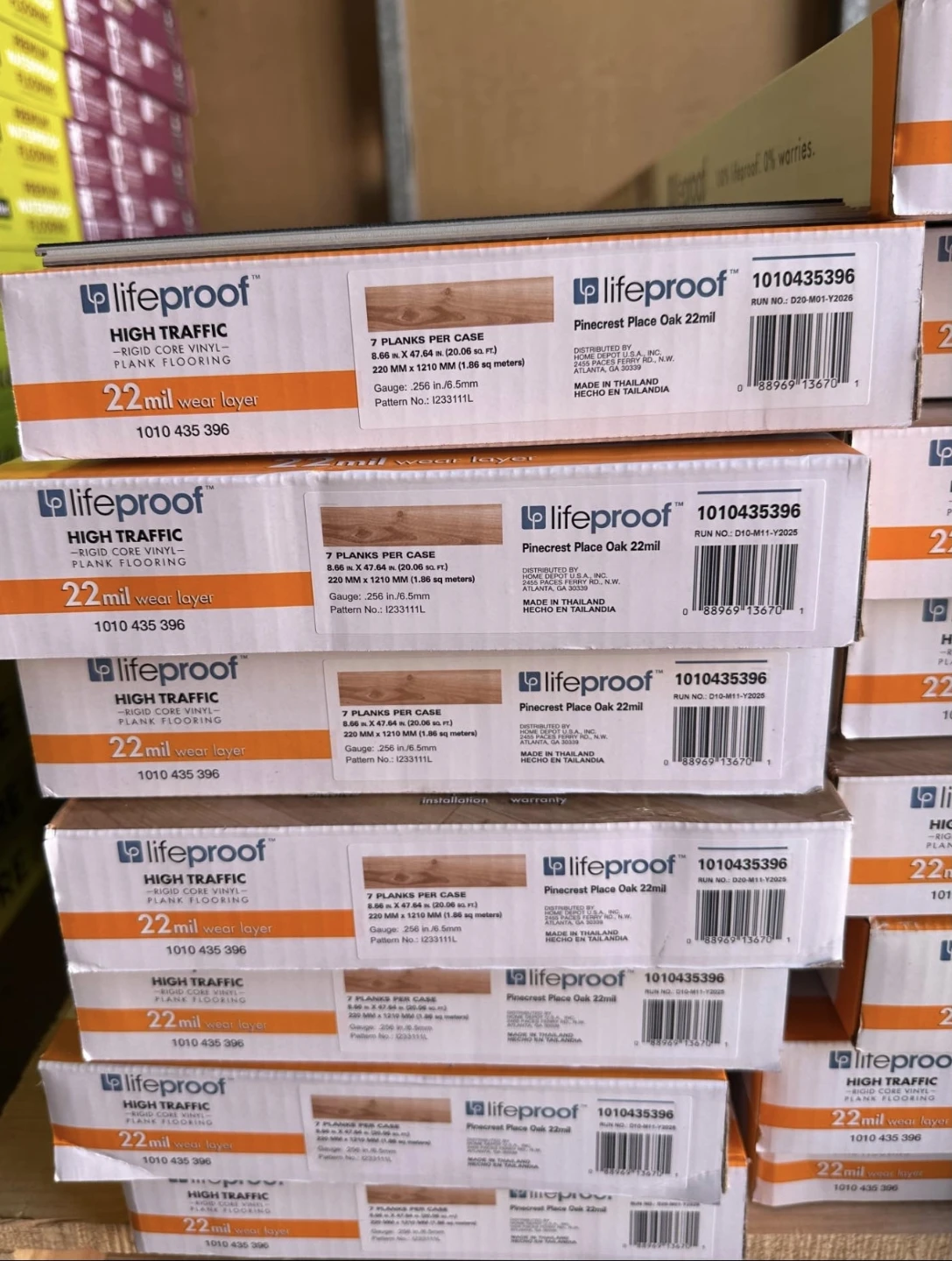 Lifeproof Pinecrest Place Oak Vinyl Plank Flooring - photo 2