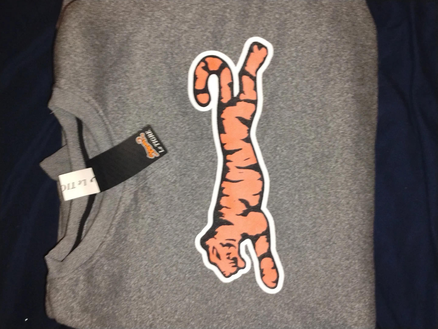 Le Tigre Grey Sweatshirt XXXL