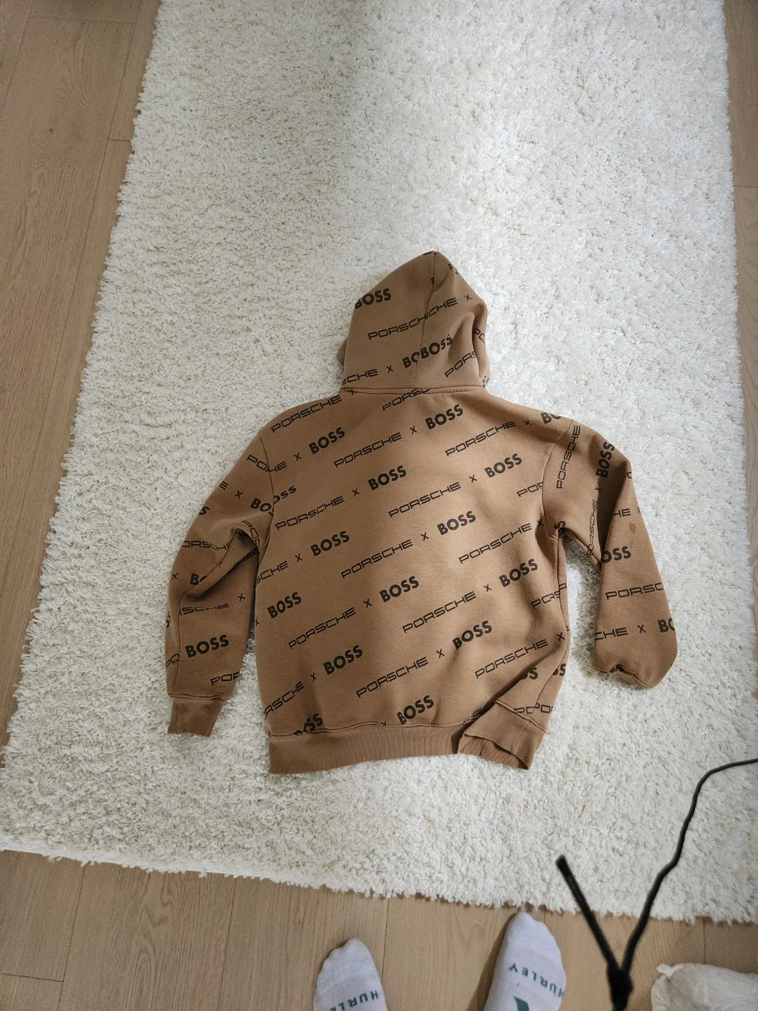 Porsche X Hugo boss collab hoodie/sweater