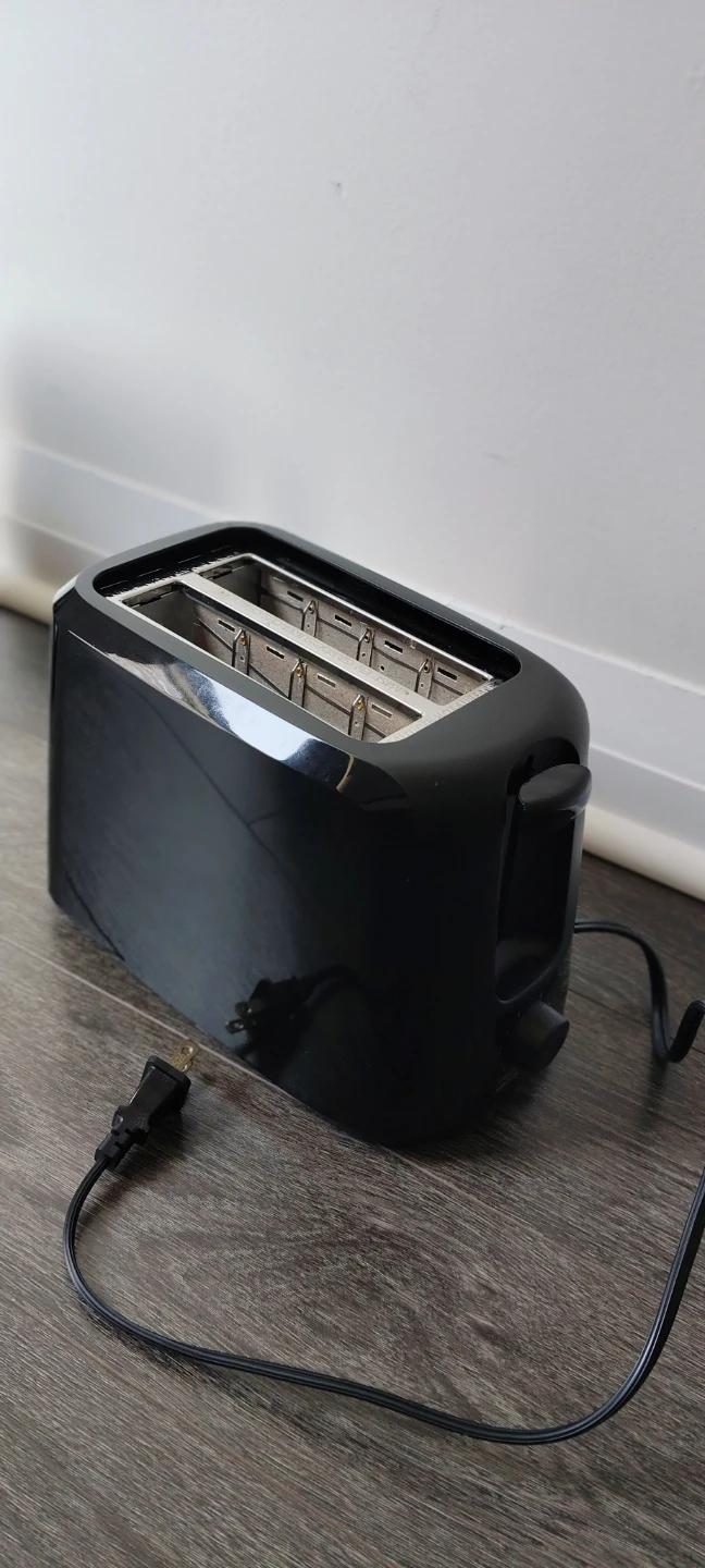 Black Toaster + Electric Kettle