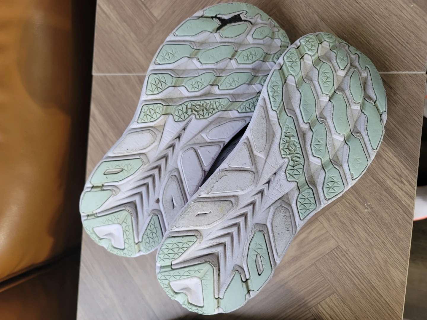 Hoka shoes size 9.5B - photo 4