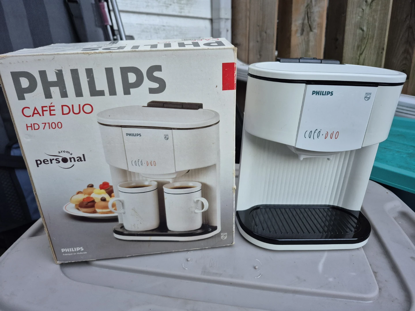 Philips Café Duo Coffee Maker HD7100 brand new