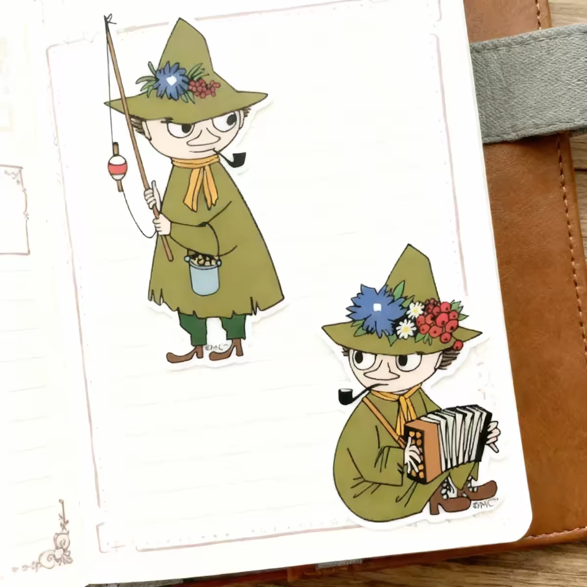 NordicBuddies Moomin Snufkin XL Sticker Set - photo 4