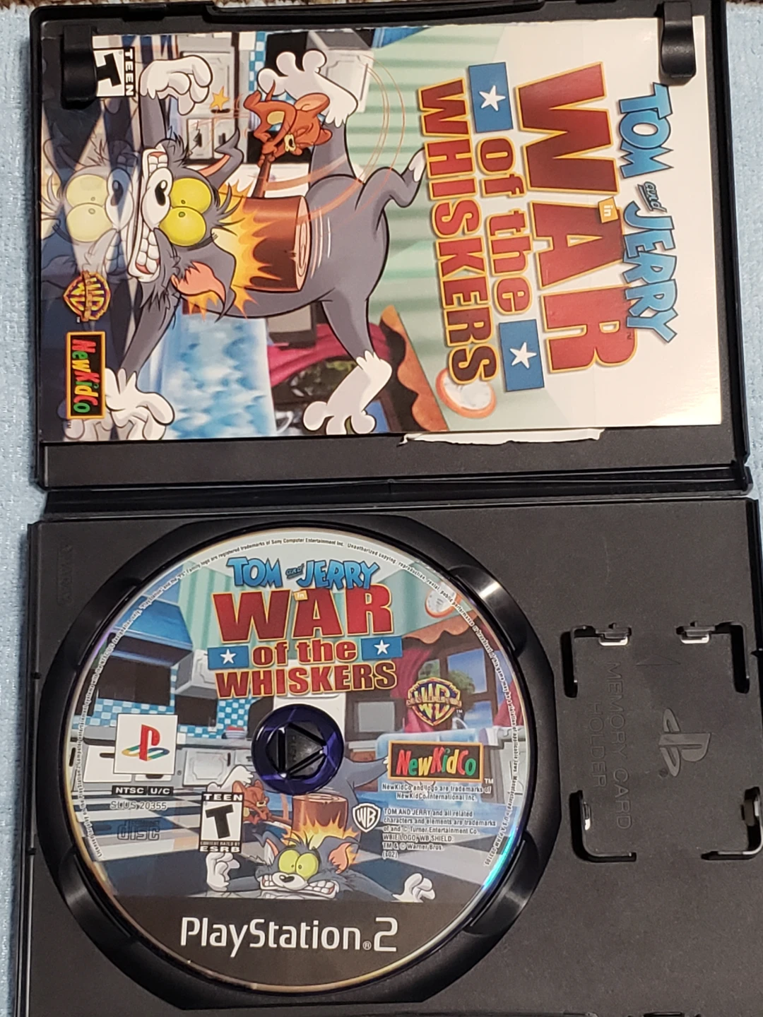 Ps2 Tom & Jerry War Of The Whiskers CIB - photo 2