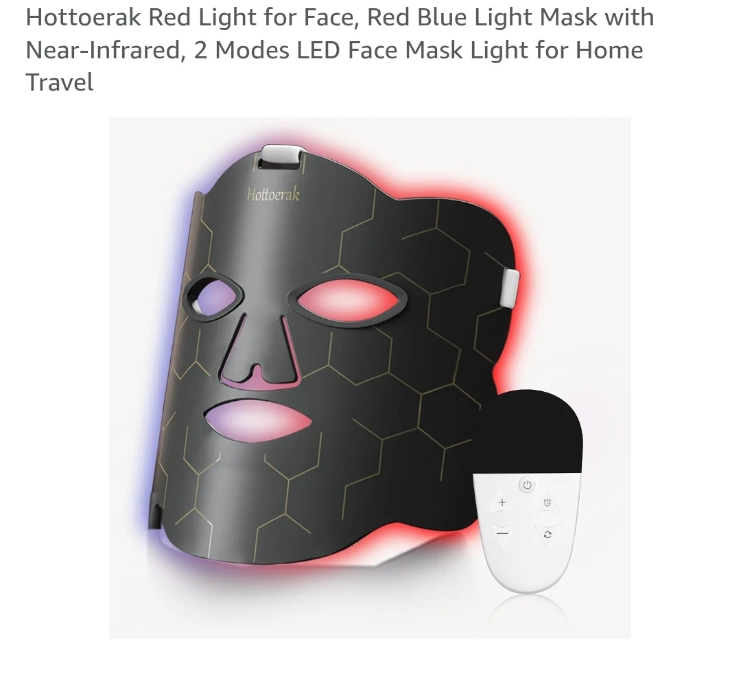 Hottoerak LED Light Therapy Mask