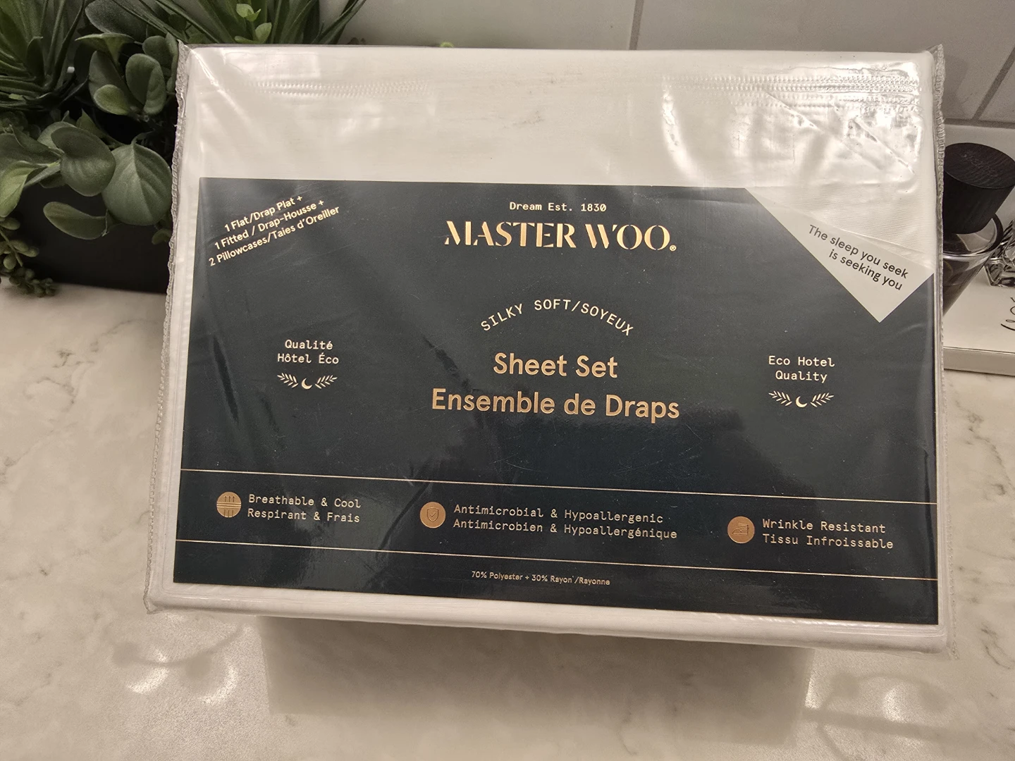 Master Woo King Size Sheet Set