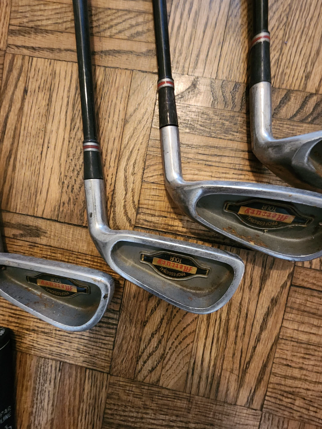 Set of Vintage  Tour Golf Clubs