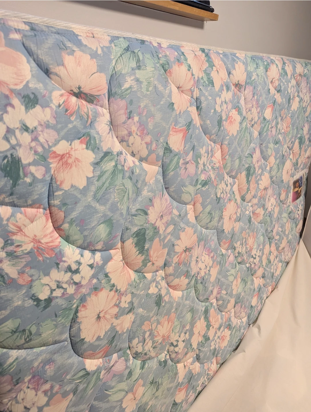 Mattress with box...size double