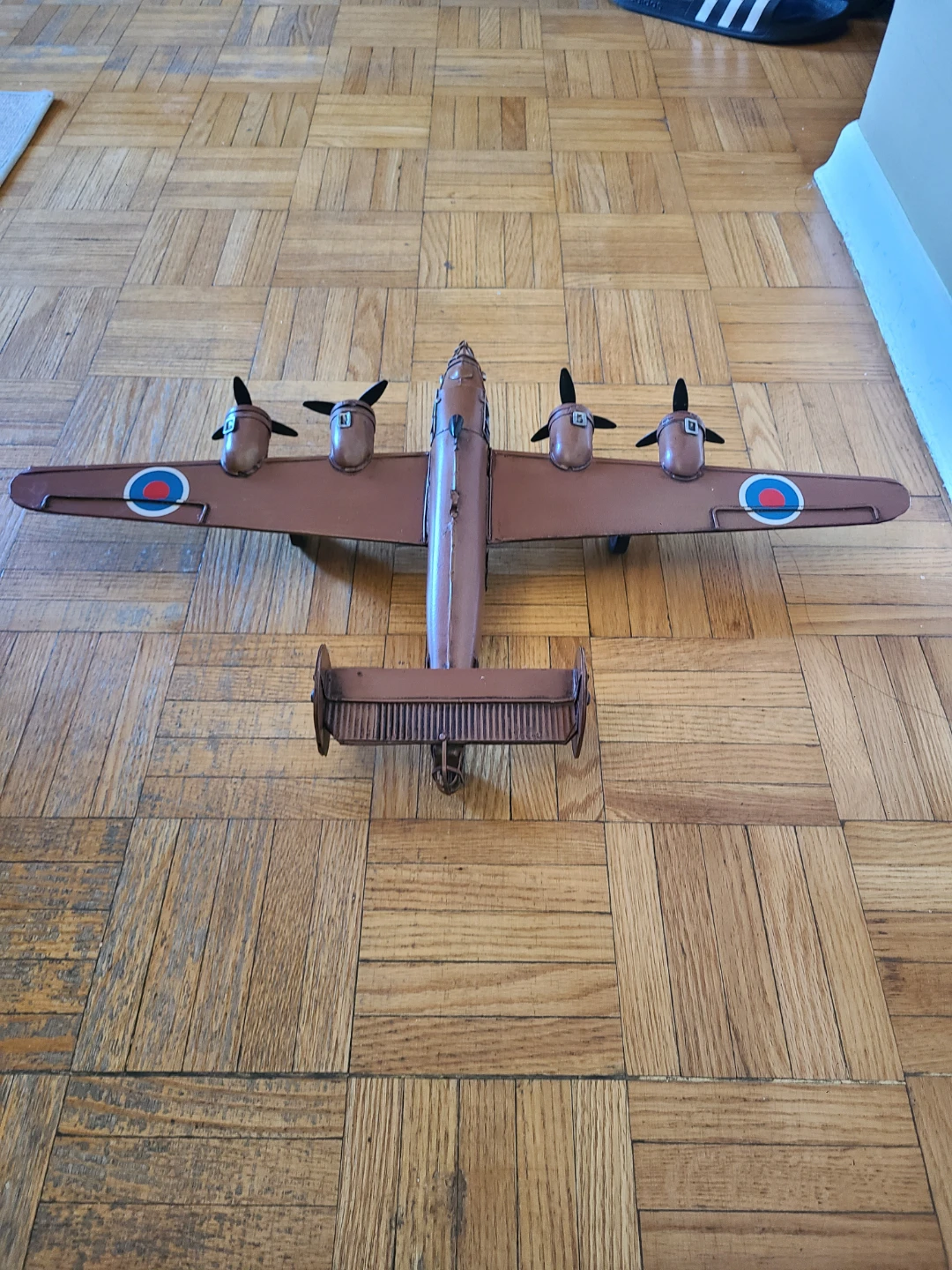 Tin Model WW2  B24 Bomber Liberator Lil Diamond Airplane - photo 3