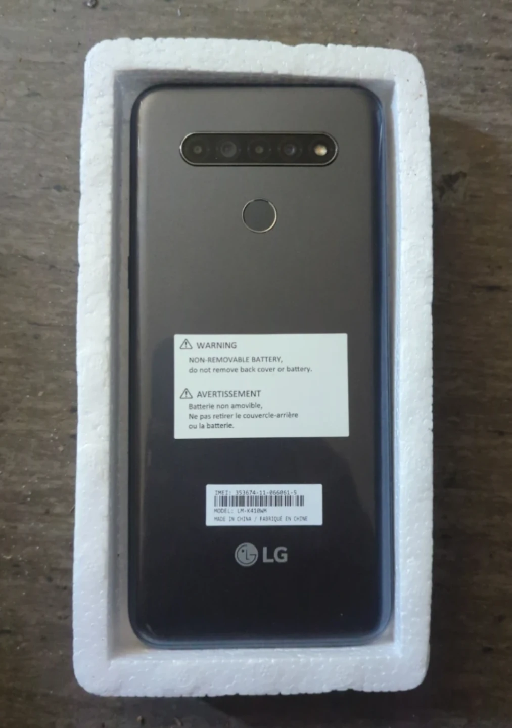 LG K41S Smartphone - Grey - photo 2
