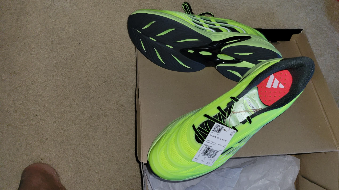 Adidas Climacool SPW Shoes Neon Green - photo 2