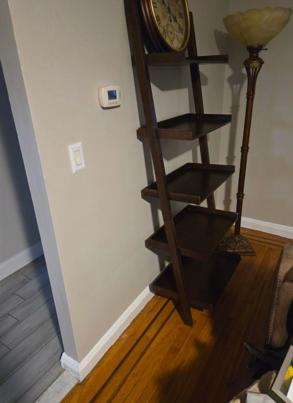 ladder shelves