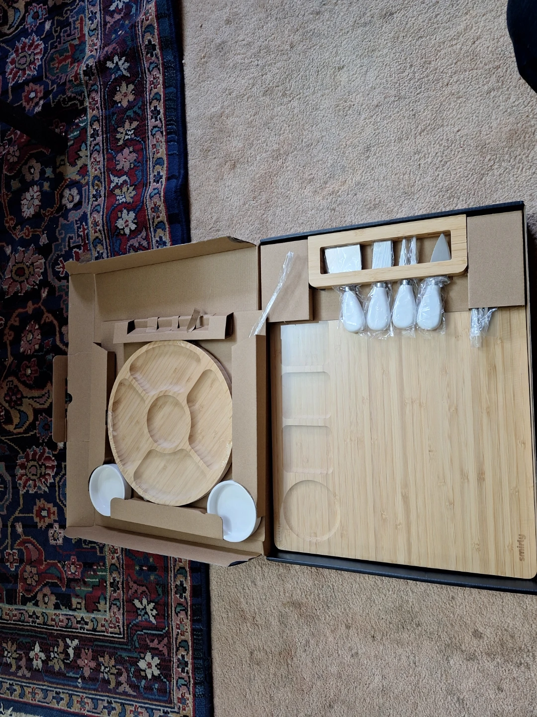 Smirly Cheese Board and Charcuterie Set - photo 2