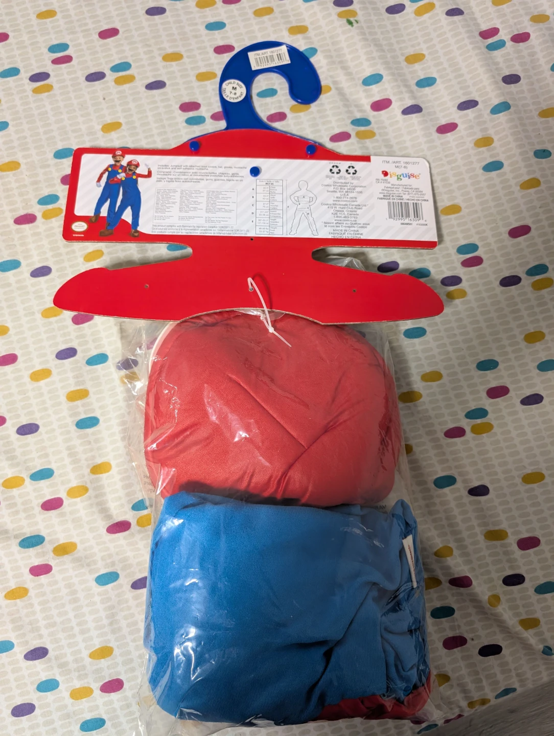 Super Mario Child Costume Size M 7-8 / Halloween costume - photo 4