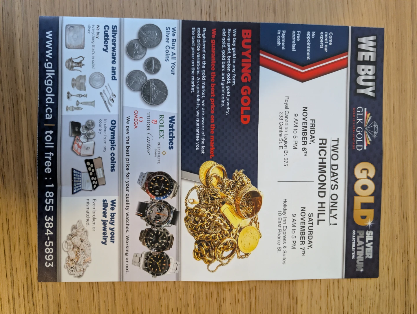 GLK Gold Advertising Flyer - photo 2