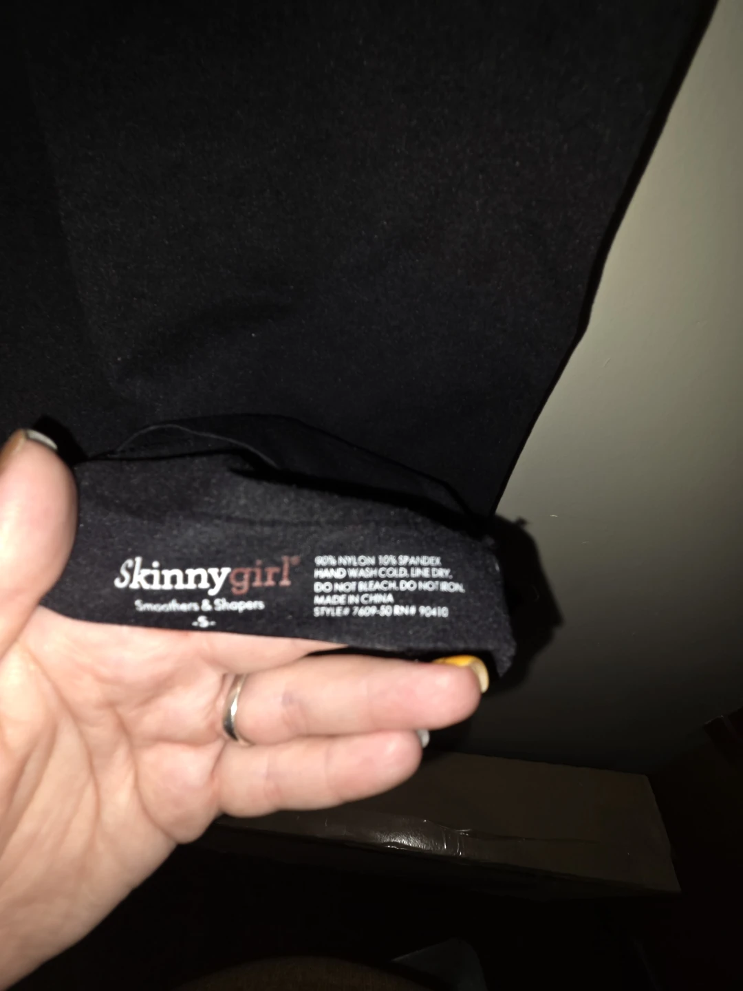 Skinnygirl Smoother and Shaper Tank Top Black - photo 5