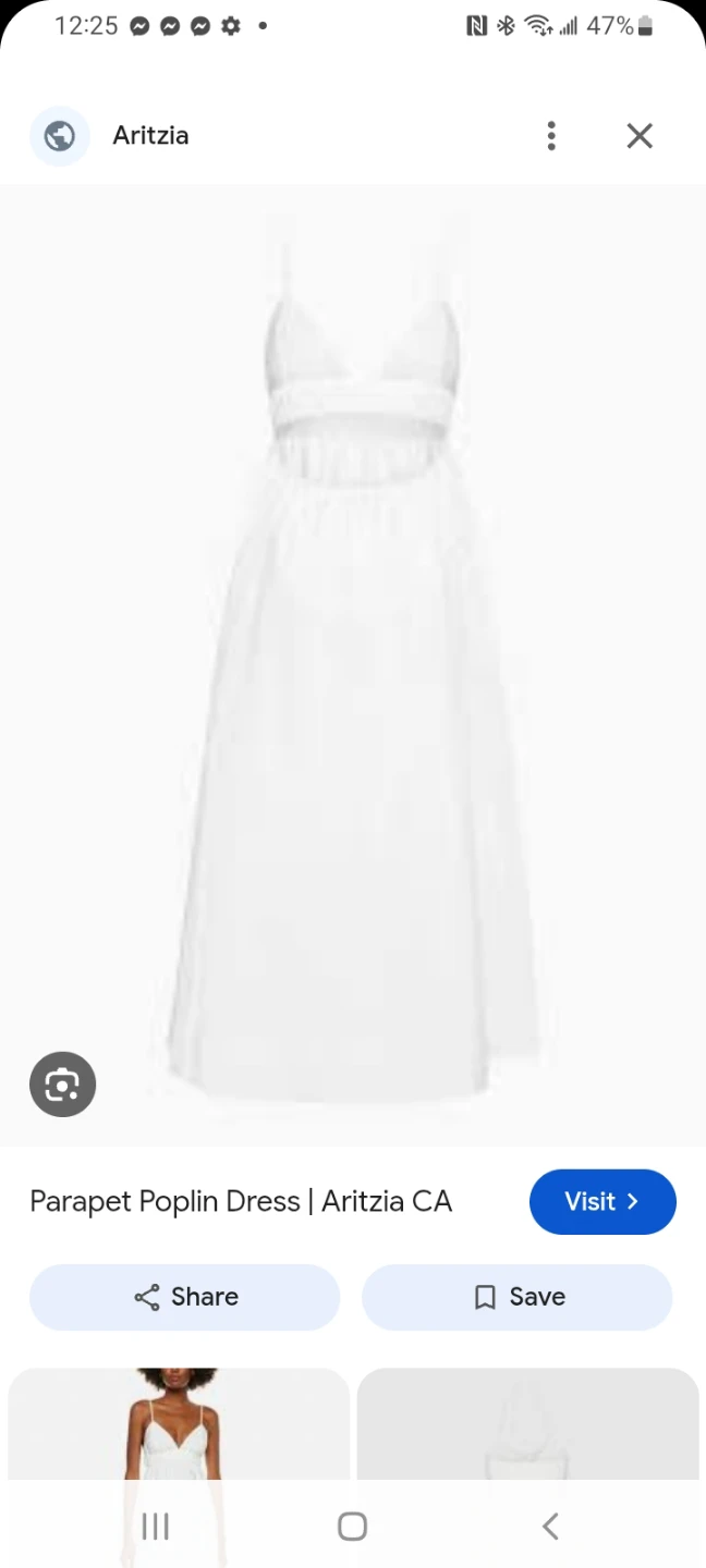 Wilfred Encourage Poplin Cami Dress XS - photo 2