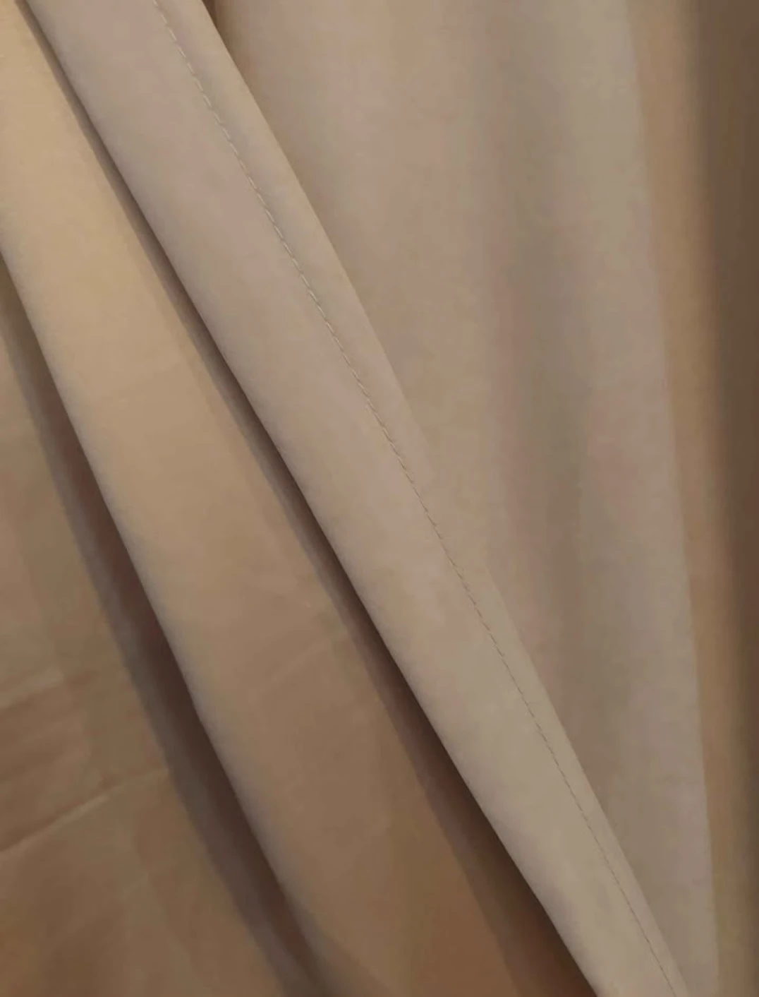 Set of Beige and White Curtains - photo 5