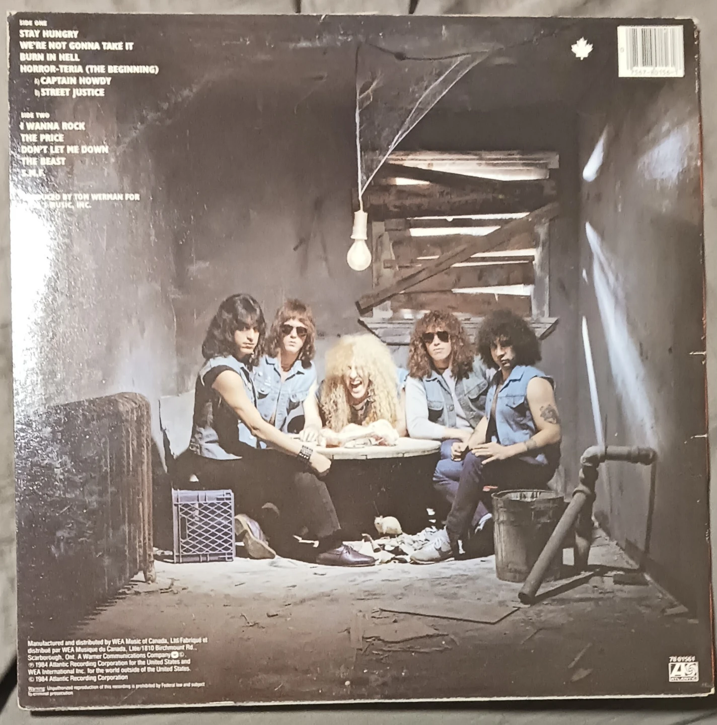 Twisted Sister Stay Hungry Vinyl Record - photo 2