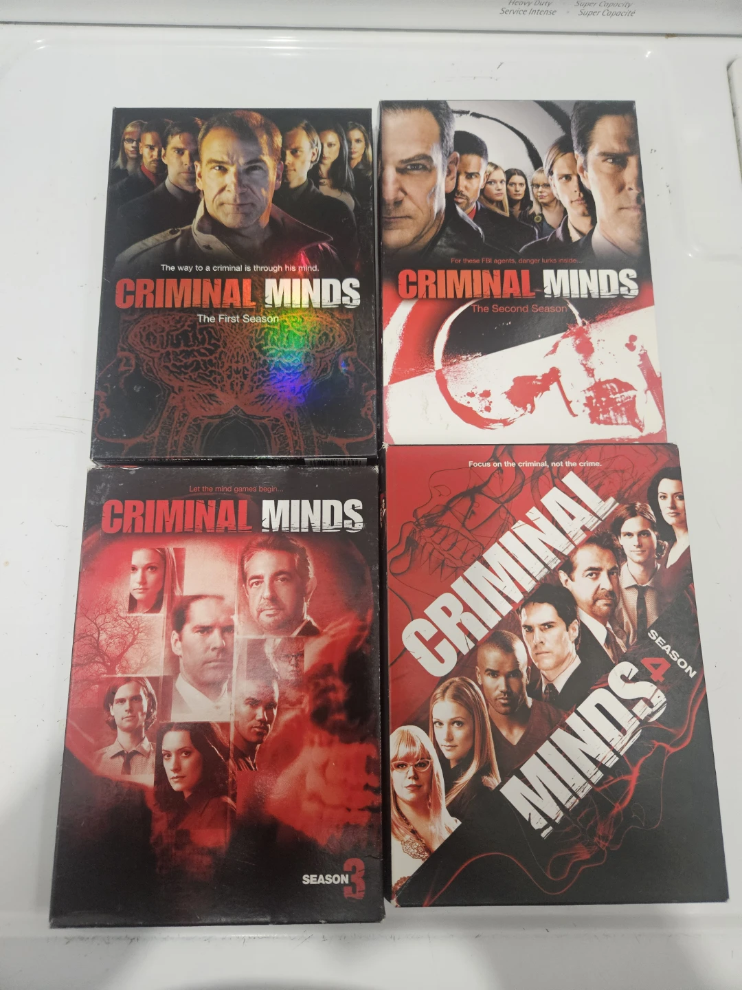Criminal Minds Seasons 1-4 DVD Set