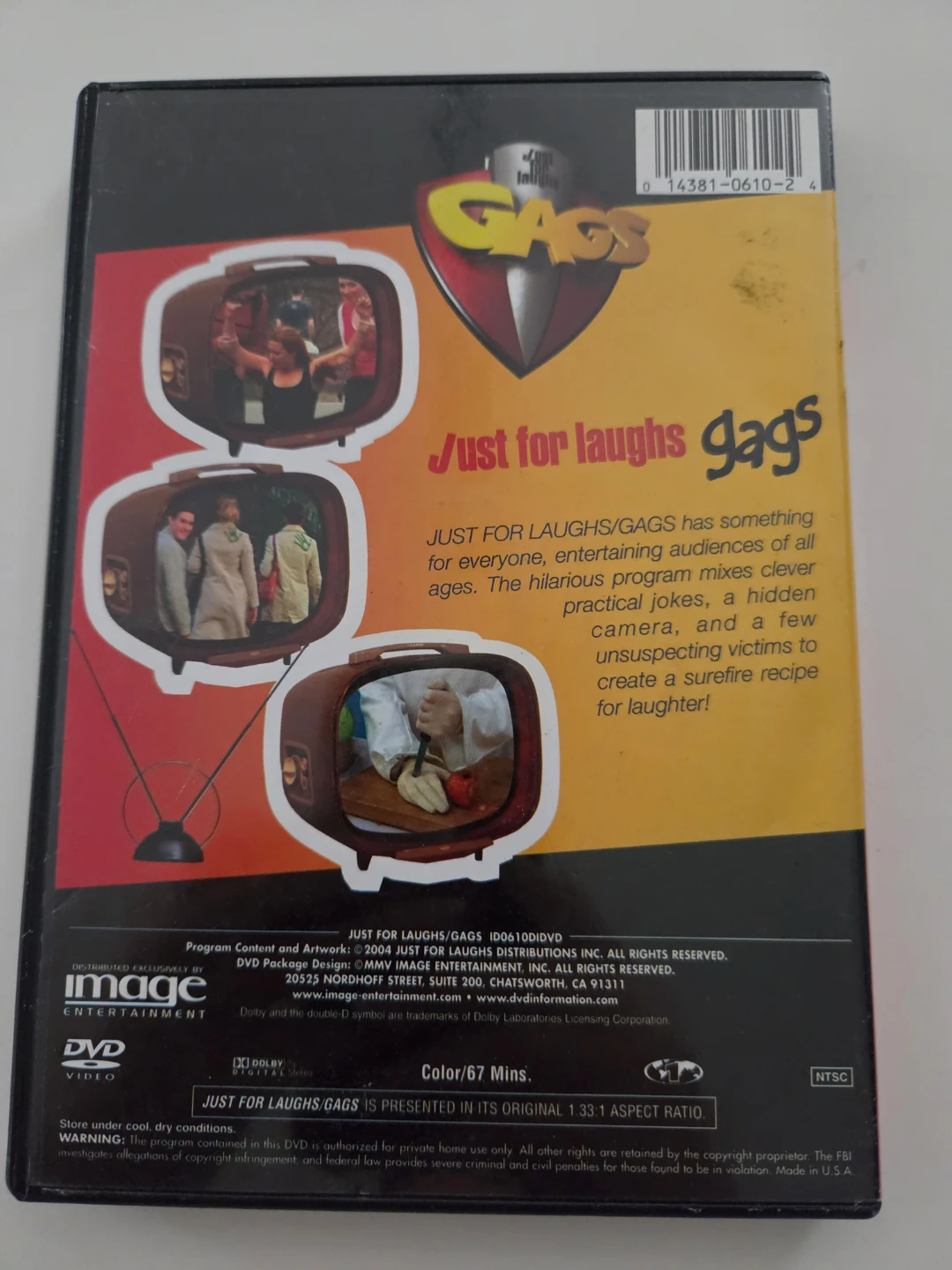 Just for Laughs Gags DVD - photo 2