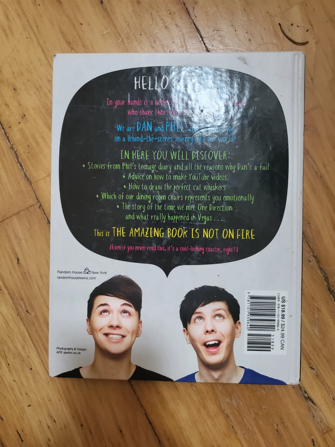 The Amazing Book Is Not On Fire by Dan and Phil - photo 2