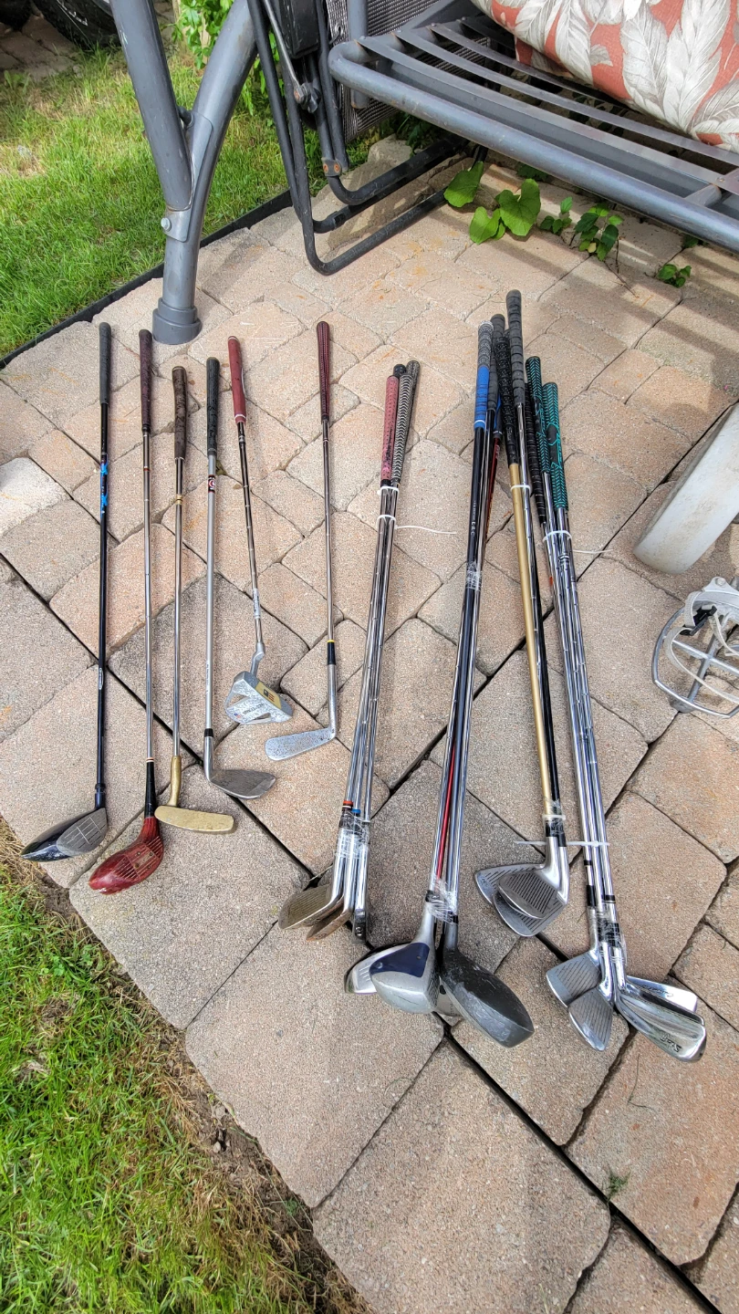 Assorted Golf Clubs-$5 each