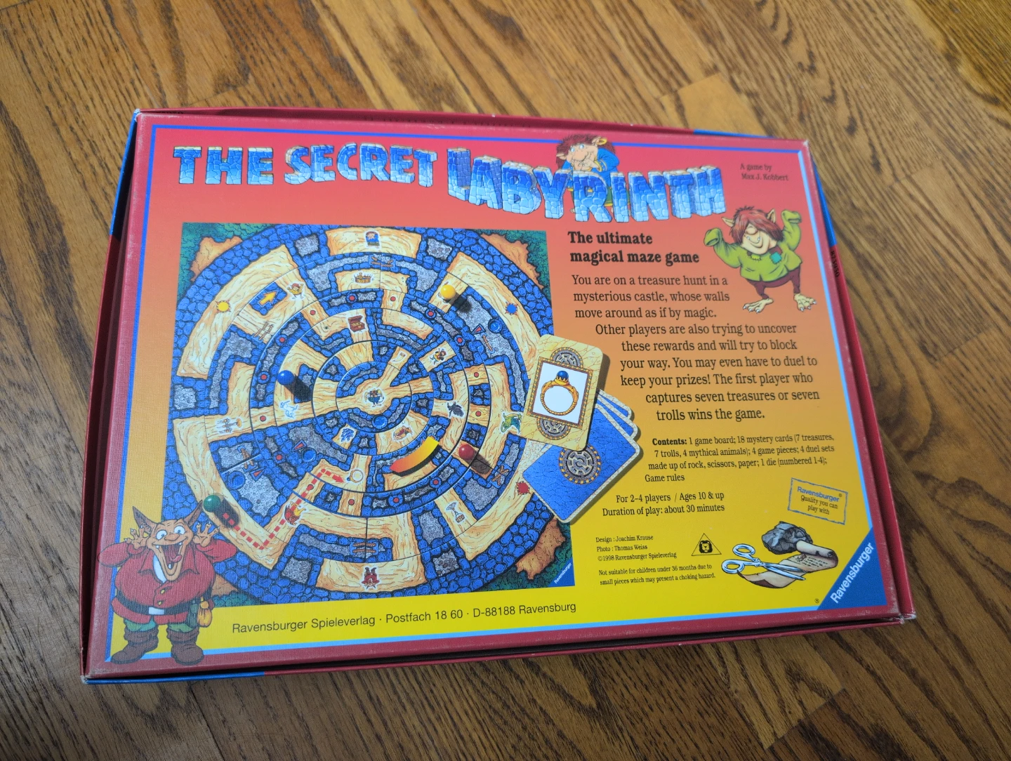 Ravensburger The Secret Labyrinth Board Game - photo 3