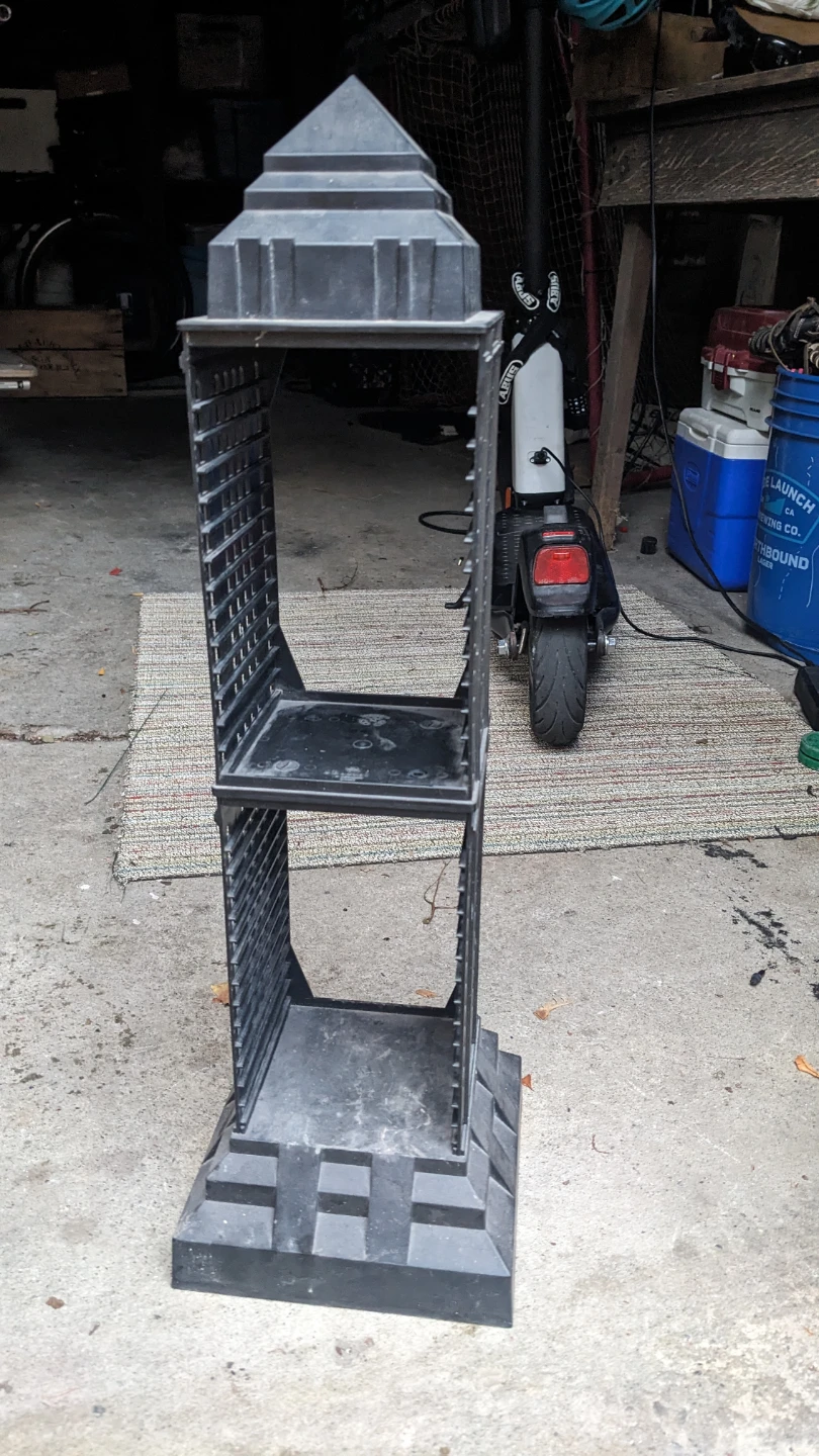 Koziol Vintage Black CD Tower