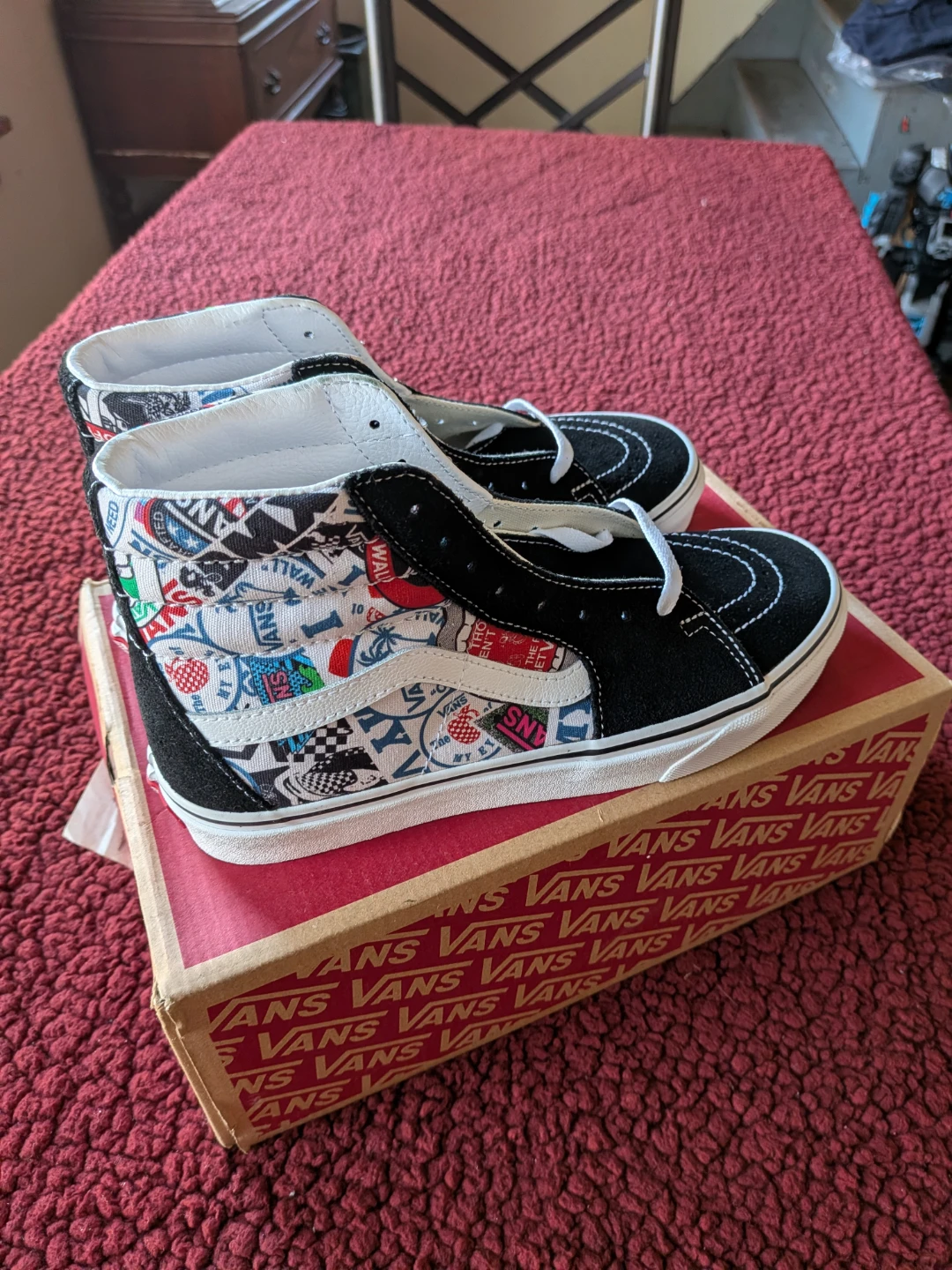 New Mens 7 Vans SK8-HI - photo 2