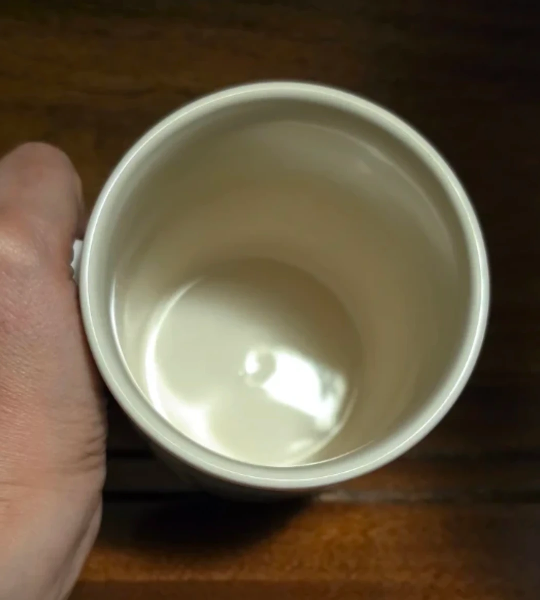 Unique Handmade Reactive Glaze Ceramic Mug - photo 3
