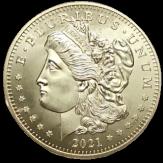 2021 Morgan Silver Dollar Design Commemorative Coin - photo 5